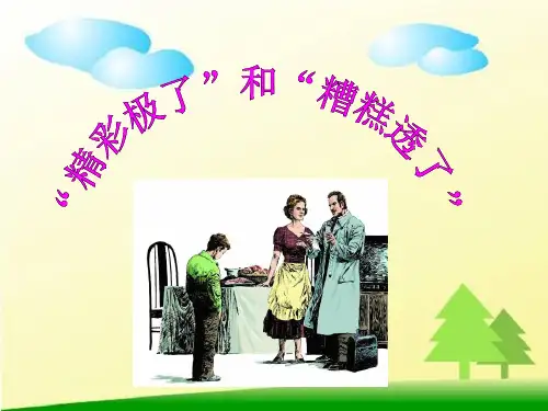 20《精彩极了和糟糕透了》课件(共20张PPT)