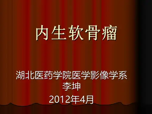 医学影像-内生软骨瘤