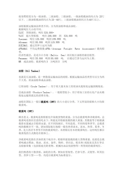 油船相关知识.