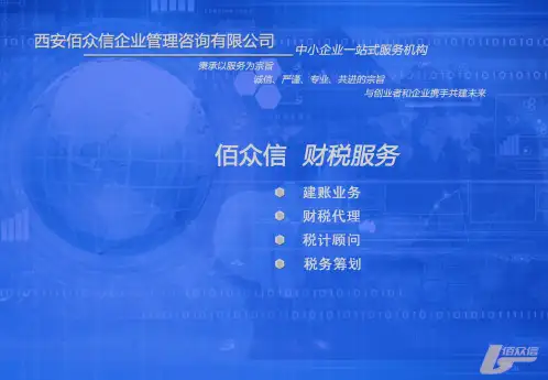 财税服务的主要内容