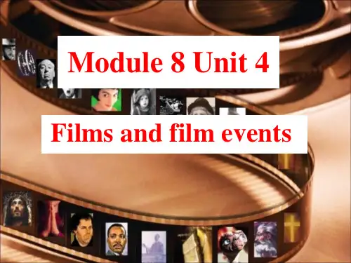 译林英语选修八Unit4Project(共32张PPT)