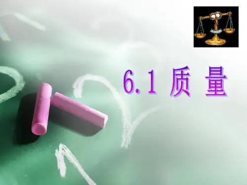 质量PPT课件(人教版)