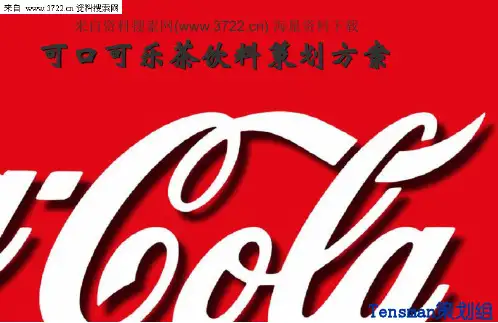 可口可乐茶饮料策划方案-目标市场营销策略的选择(PPT 46页)
