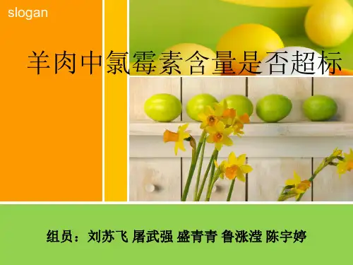 羊肉中氯霉素含量是否超标