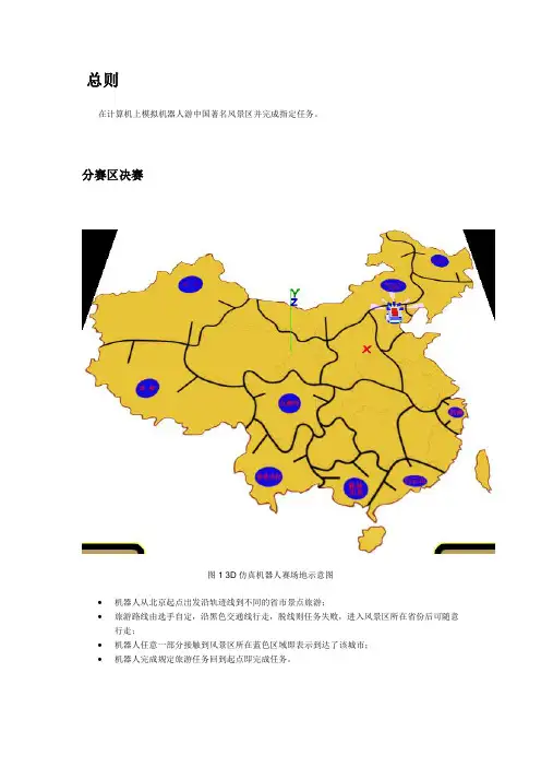 仿真比赛练习程序规则