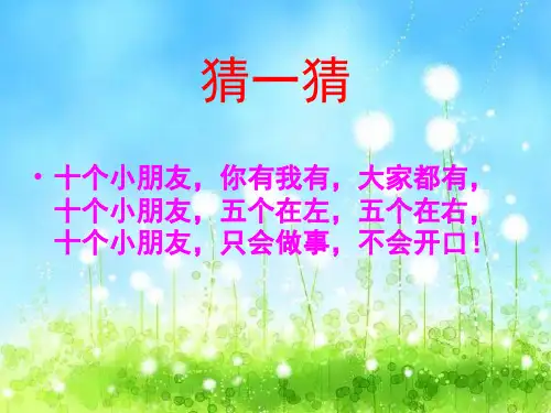 有趣的手指印画(课堂PPT)