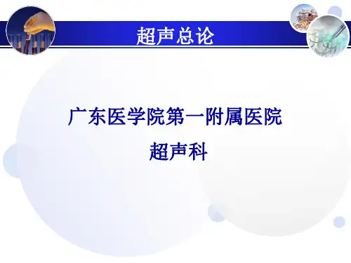 超声诊断学1-超声总论课件