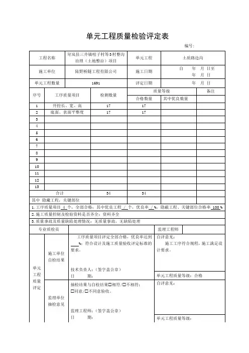 39土质排水沟