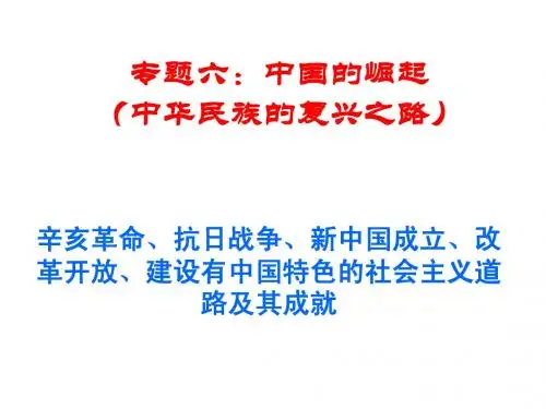 复兴之路