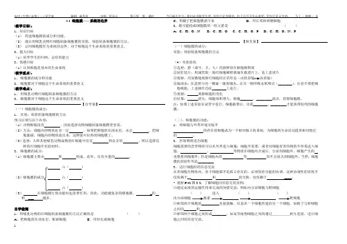 3.1细胞膜-系统的边界