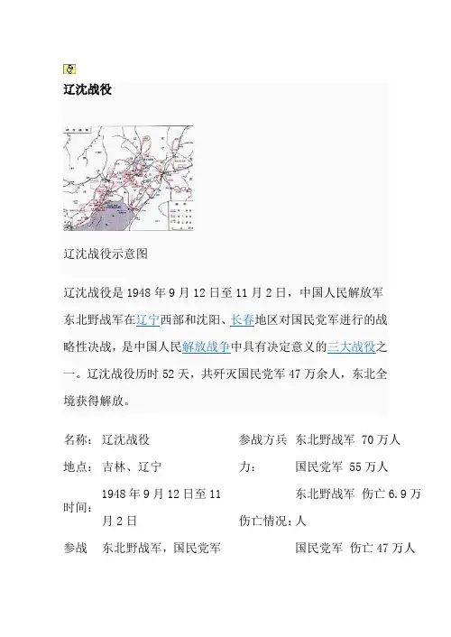 辽沈战役