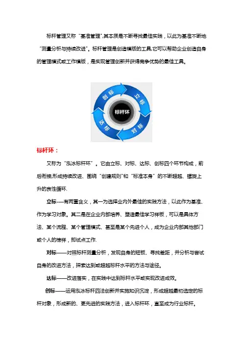标杆管理的定义