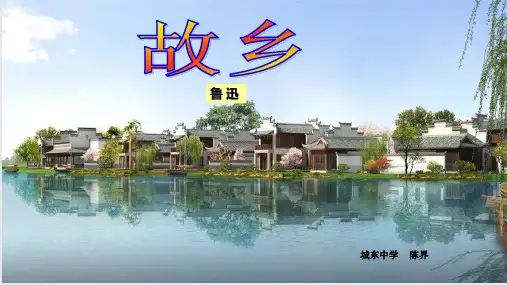 九年级语文上册第四单元14课《故乡》课件