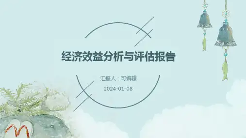 经济效益分析与评估报告