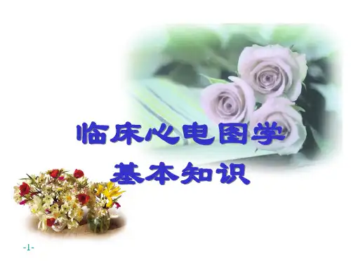 天津医科大学  心电图基本知识(2)