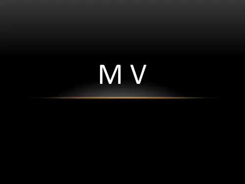 MV&MTV发展史