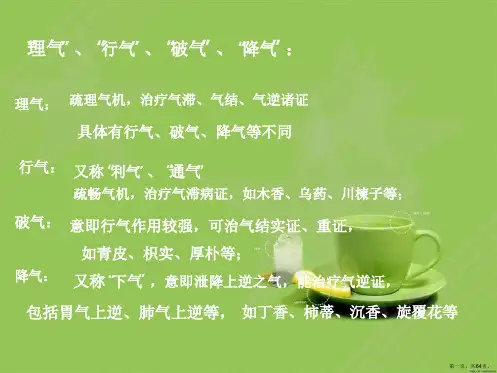 理气药()