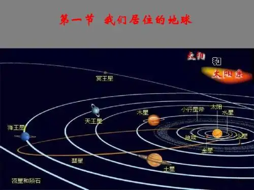 七年级科学我们居住的地球3