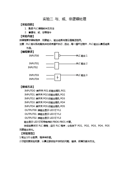 三菱PLC教案与实验 课题 (10)