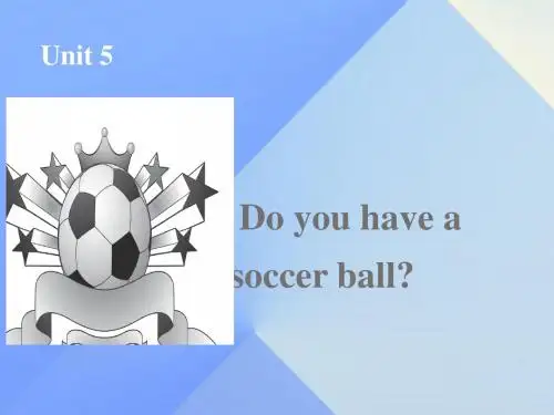 新素质方略七年级英语上册Unit5Doyouhaveasoccerball