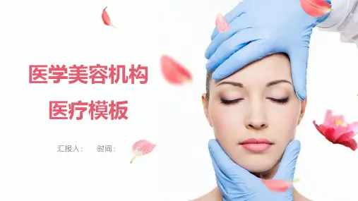 医学美容机构医疗模板