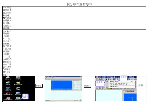 积分球测试方法