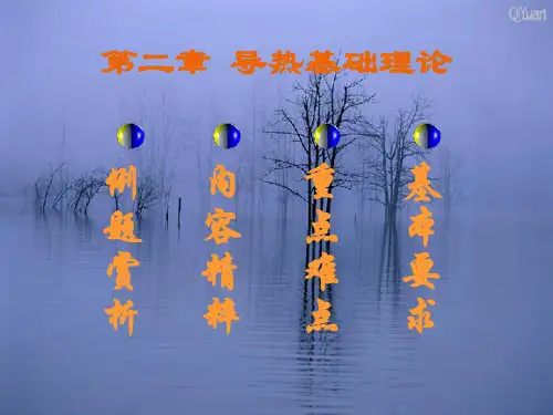 传热学课件第二章导热基础理论