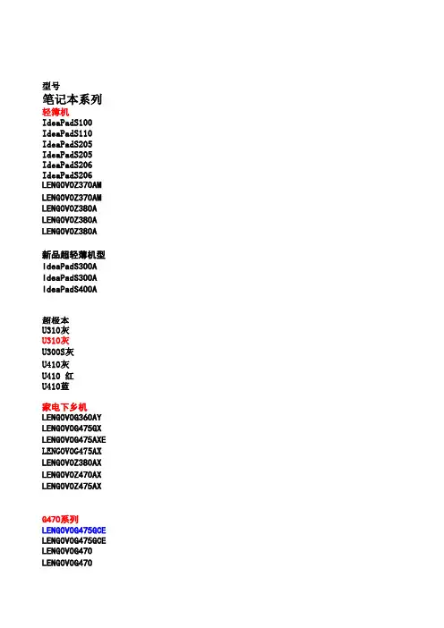 8月21日渠道报价单