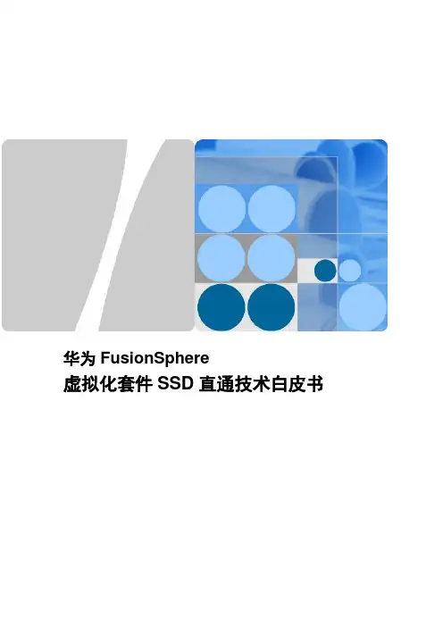 FusionSphere虚拟化套件SSD直通技术白皮书