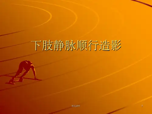 下肢静脉造影
