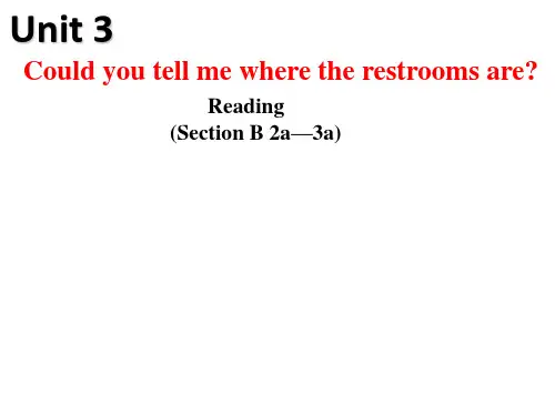 人教九年级Unit3Section B 2a—3a(共17张)