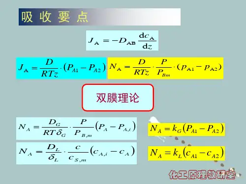 《化工原理》下册复习