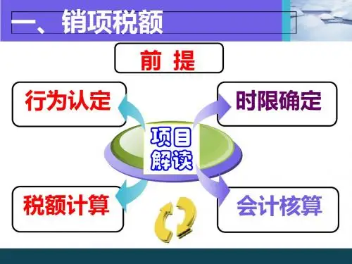 增值税实务与会计核算-PPT文档资料