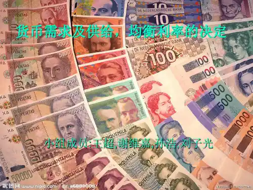 货币需求及供给,均衡利率的决定