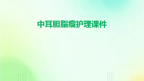 中耳胆脂瘤护理课件