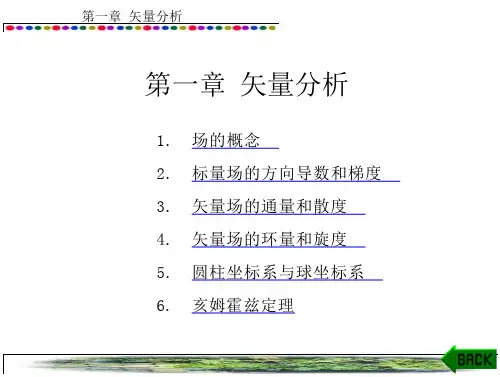 矢量分析报告