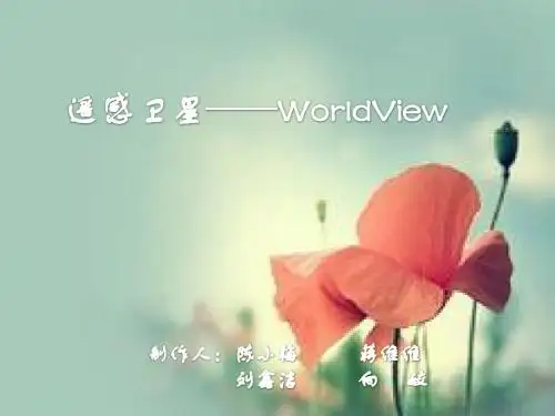 遥感——WorldView