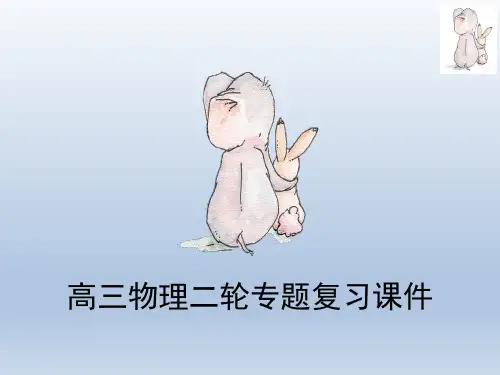 高三物理二轮专题复习课件 力与物体的平衡