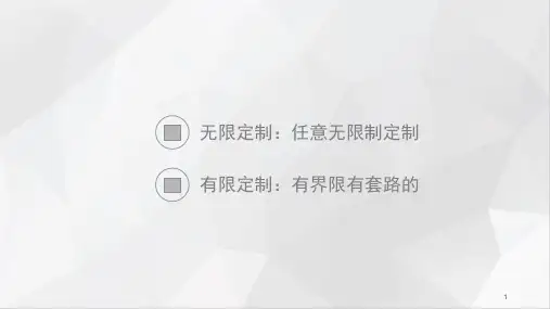 全屋定制家具解析课堂PPT