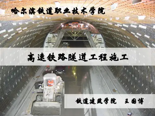 高铁隧道(衬砌)