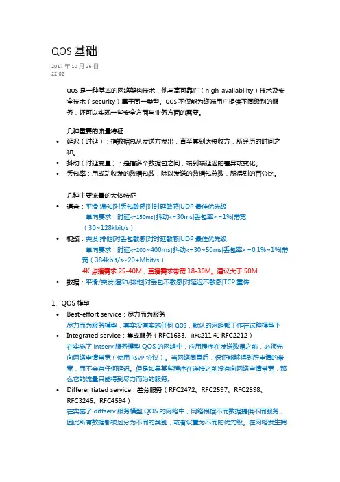 QOS 基础精讲