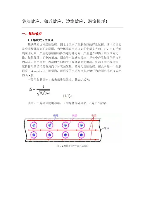 集肤效应、邻近效应、边缘效应、涡流损耗!.pdf