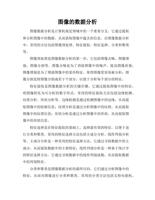 图像的数据分析