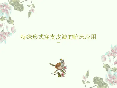 特殊形式穿支皮瓣的临床应用53页PPT