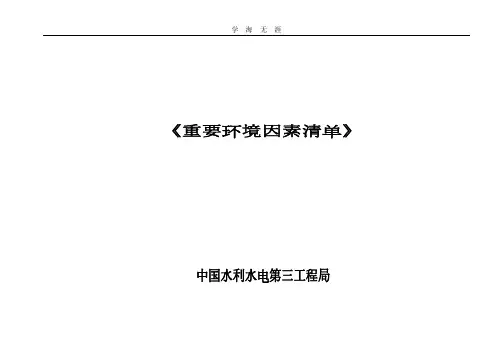 重要环境因素清单.doc