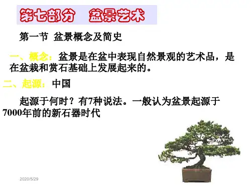 七部分盆景艺术-PPT精选