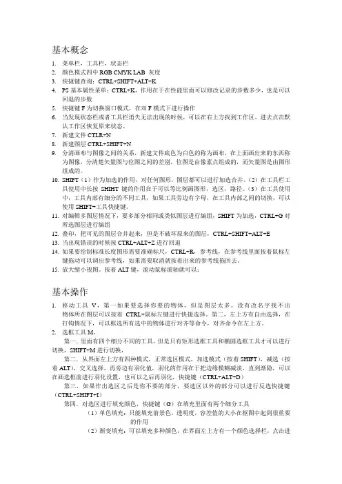 PS第一节课细说