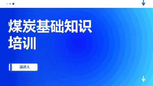煤炭基础知识培训