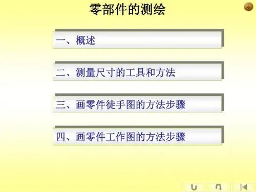 零部件的测绘