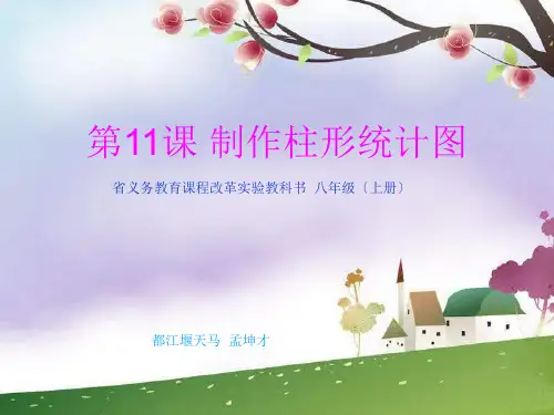 八上第11课 制作柱形统计图优秀课件